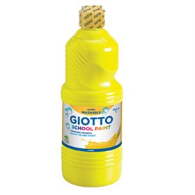 Guache Líquido 1L Giotto Escolar Amarelo