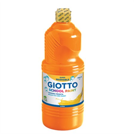 Guache Líquido 1L Giotto Escolar Laranja