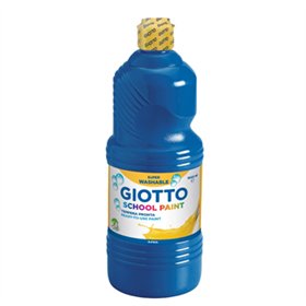Guache Líquido 1L Giotto Escolar Azul Escuro