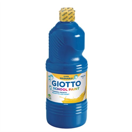 Guache Líquido 1L Giotto Escolar Azul Escuro
