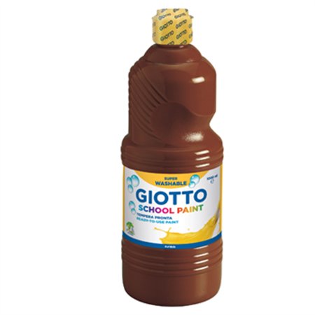 Guache Líquido 1L Giotto Escolar Castanho