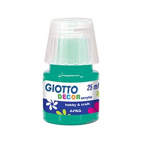 Guache Decor Acrílico 25ml Giotto Verde Esmeralda