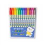 Marcador Fino Dong-A Doodi Pvc Set 12 Cores 12un