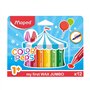 Lápis de Cera 12 Cores Maped Early Age My First (+1Ano)