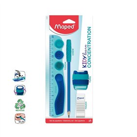 Conjunto Escolar Kidy Learn Concentration 4 Peças