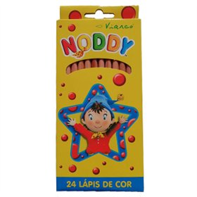 Lápis Cor 24un Cx Cartão Viarco NODDY 18cm