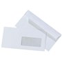 Envelopes 110x220mm DL c/Janela Branco 090g Laser 500un