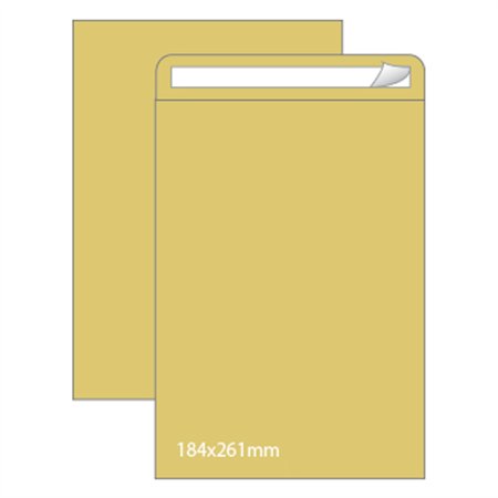 Envelopes Saco 184x261mm Kraft 080g Autodex 250un
