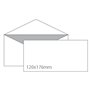 Envelopes 120x176mm B6 Branco Pala em Bico 500un