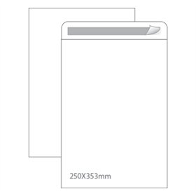 Envelopes Saco 250x353mm B4 Branco 090g Autodex 50un