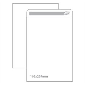 Envelopes Saco 162x229mm C5 Branco 90g Autodex Pack 50un