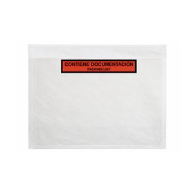 Envelopes Saco Packing List 165x228mm C5 Transparente 1000un