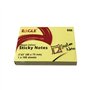 Bloco Notas Aderentes 050x075mm Eagle Amarelo 100 Folhas 1un