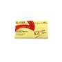 Bloco Notas Aderentes 075x125mm Eagle Amarelo 100 Folhas