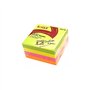 Bloco Notas Aderentes 075x075mm Eagle Neon Cubo 400 Folhas