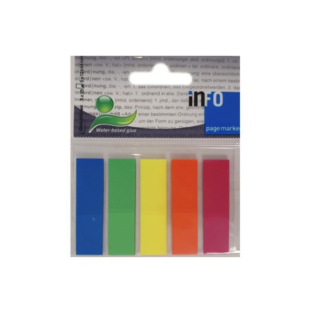 Separadores Film Adesivos 12x44mm Sortido 125un
