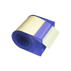Dispensador Bloco de Notas Aderentes 060mmx10mts Azul Rolo