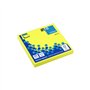 Bloco Notas Aderentes 075x075mm Amarelo Forte 80 Folhas