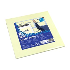 Bloco Notas Aderentes 300x300mm Amarelo 50Fls