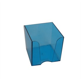 Base Porta Blocos Notas 90x90x90mm Transparente Sortido