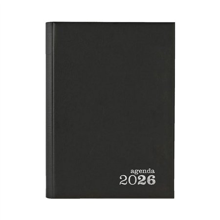 Agenda Diária 2026 Basic 140x200mm Preta