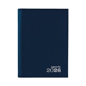 Agenda Diária 2026 Basic 140x200mm Azul