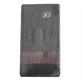 Agenda Telefónica 245x125mm c/Índice A a Z Preto 596PL