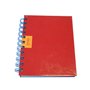 Caderno Espiral A6 Liso 70g Ambar Vermelho 120Fls