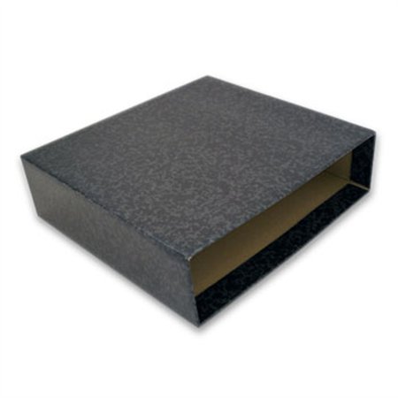 Caixa p/Pasta Arquivo L80 310x290 Marmoreado Preto
