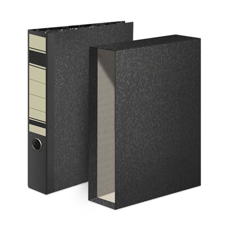 Pasta Arquivo+Cx Fixa L60 310x290 Marmor Preto 1un