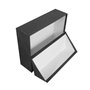 Caixa Arquivo Francês 365x280x100mm Almaço Preto