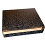 Caixa p/Pasta Arquivo L80 Cartao Micro Marm Preto 350x290