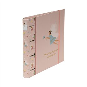 Dossier A4 FAIRIES Rose c/Recarga Pautado + Separadores 1un