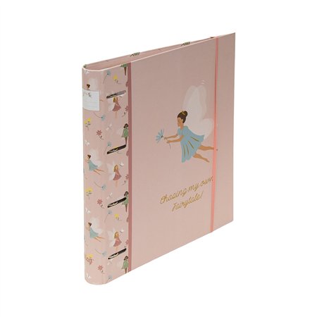 Dossier A4 FAIRIES Rose c/Recarga Pautado + Separadores 1un