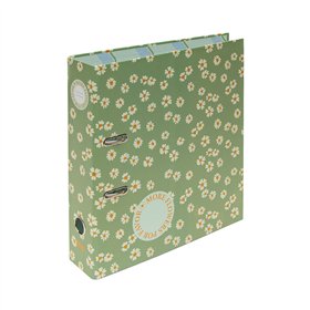 Pasta Arquivo L/L A4  c/ Rado FLOWERS Verde
