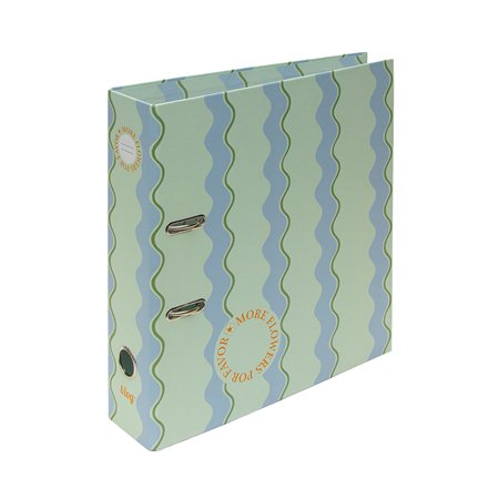 Pasta Arquivo L/L A4  c/ Rado FLOWERS Waves