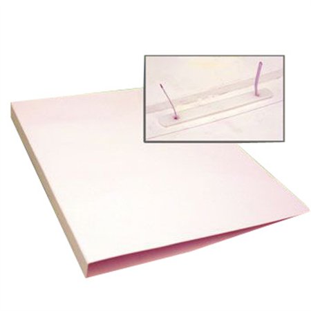 Dossier Cartolina Alto Brilho 310x230x10mm c/Ferragem Branco