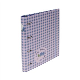 Dossier A4 PROVENCE Vichy Rose c/Recarga Pautado + Separador