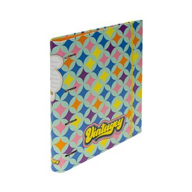 Dossier A4 VINTAGEY Sparks c/Recarga Pautado + Separadores