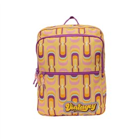 Mochila Retangular VINTAGEY Retro 39x30x10cm
