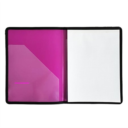 Capa A4 com Bloco de Notas e Bolsa Interior Sortido