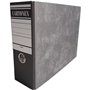 Pasta Arq. A5 (Baixo) L/80mm 210x290 Marmoreado Preto