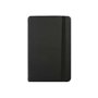 Bloco Notas Quadriculado 10,5x14,8cm Semi Pele Preto 120Fls