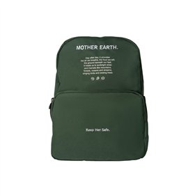 Mochila Escolar 2 Fechos Ambar Cycle Mother Earth 27L