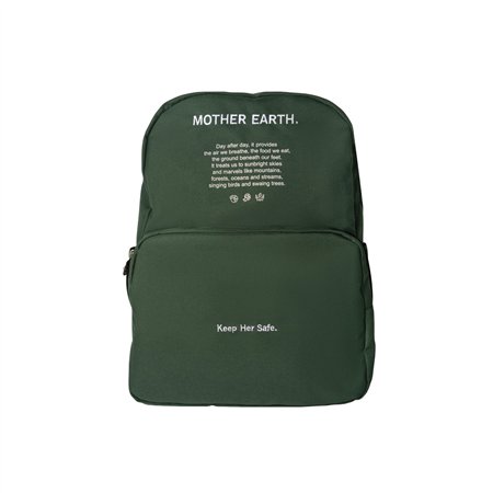 Mochila Escolar 2 Fechos Ambar Cycle Mother Earth 27L