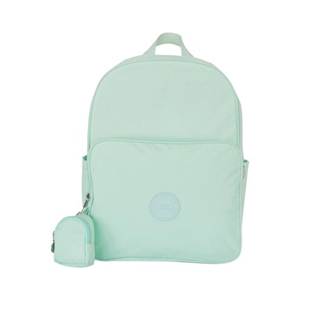 Mochila Escolar Ambar Mint Campus Moonflower 27L