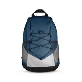 Mochila Turim em Poliéster Reciclado 600D Azul