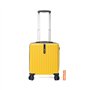 Mala Viagem com Trolley 34x44x20cm Amarelo 1un