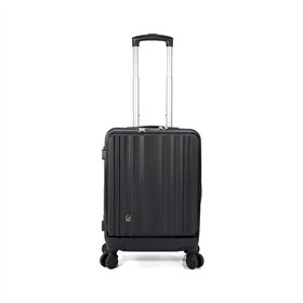 Mala Viagem com Trolley 39x55x23cm Preto 1un