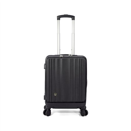 Mala Viagem com Trolley 39x55x23cm Preto 1un